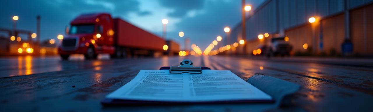 Logistics documents and freight fleet